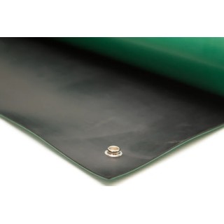 RS PRO Black ESD-Safe Bench Mat Rubber 2 mm Thickness 1.2 m x 600 mm 787-3139