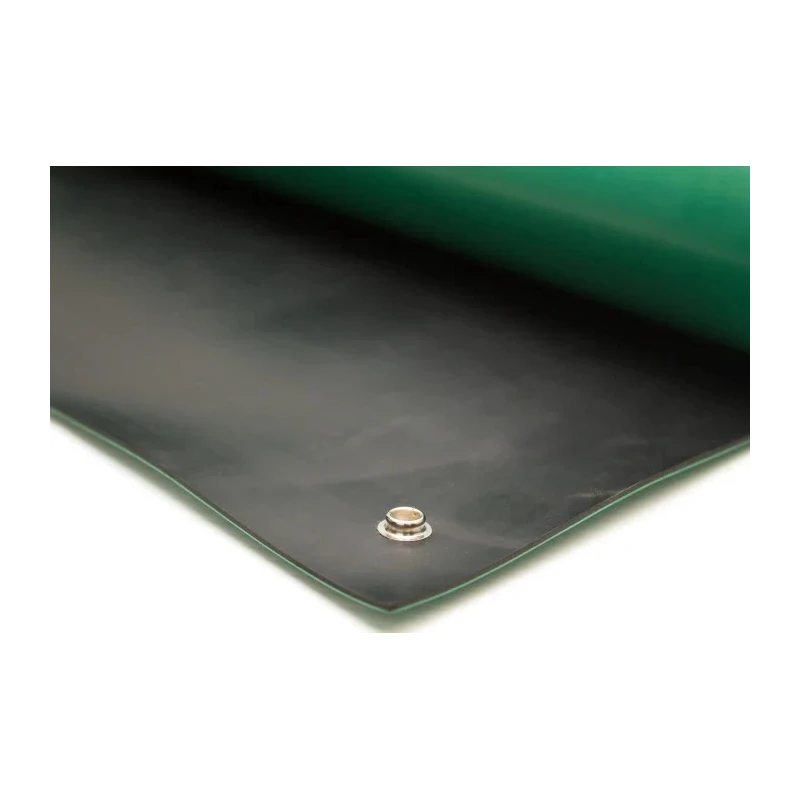RS PRO Black ESD-Safe Bench Mat Rubber 2 mm Thickness 1.2 m x 600 mm 787-3139