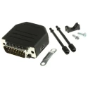 MH Connectors D-Sub 15 Way Straight Plastic Housing Solder Termination Connector MHDTPPK15-DB15P-K