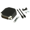 MH Connectors D-Sub 15 Way Straight Plastic Housing Solder Termination Connector MHDTPPK15-DB15P-K