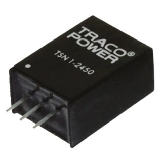 TRACOPOWER Switching Regulator Through Hole Mount -6V DC Output Voltage -1A Output Current TSN 1-2460