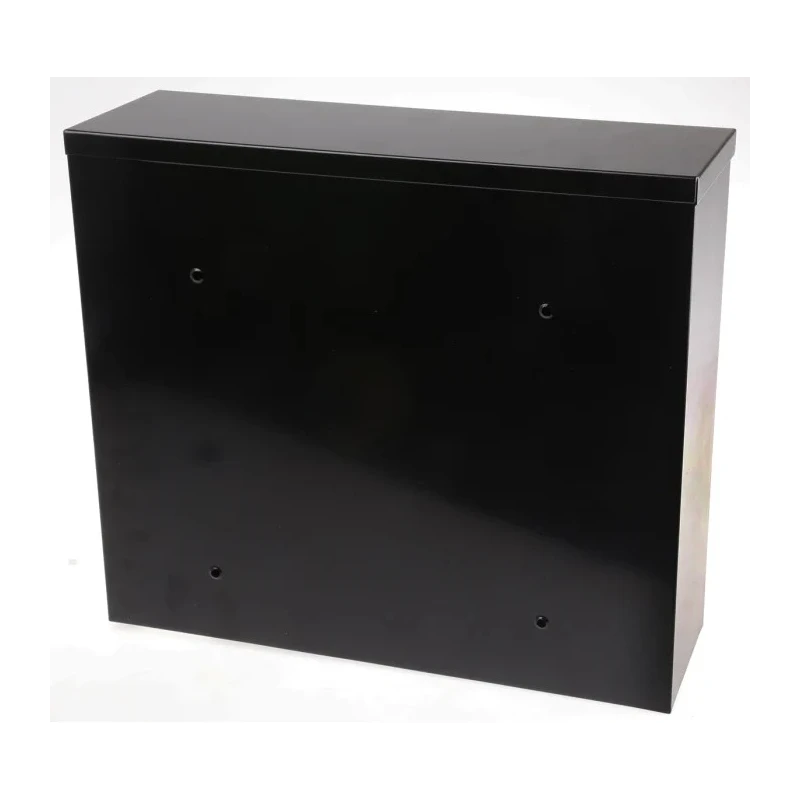 Rottner Comsafe Black Steel Mailbox 310 mm x 360 mm x 110 mm T02804