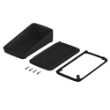 Bopla Black ABS Desktop Enclosure Sloped Front, 165 mm Length x 47.5 mm Height x 90 mm Width 35170035.HMT1 BOP 700 PH - 9005