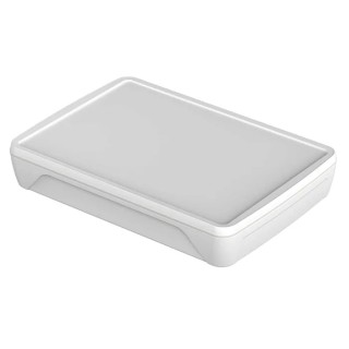 Bopla BoLink Series Grey ABS Electrical Enclosure IP65, IP40 46 mm x 285 mm x 198 mm 35110116.HMT1 BOP 10.1 - 9016