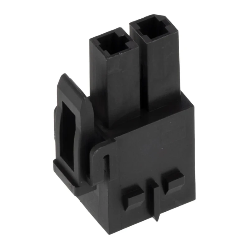 Molex Female PCB Connector Housing 5.7 mm Pitch 2 Way 2 Row Straight Nylon Housing 171692-0202