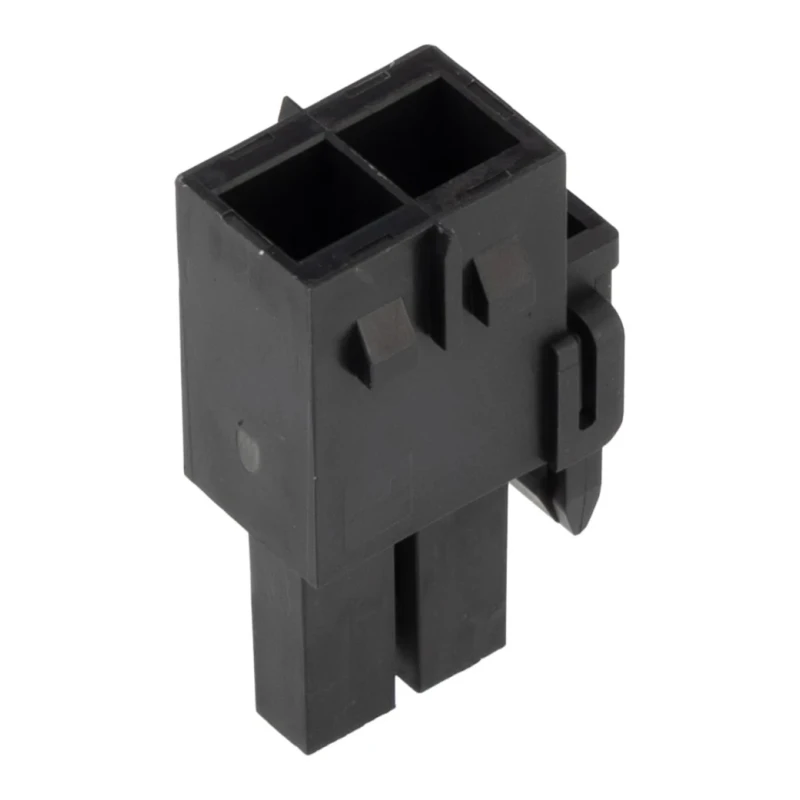 Molex Female PCB Connector Housing 5.7 mm Pitch 2 Way 2 Row Straight Nylon Housing 171692-0202