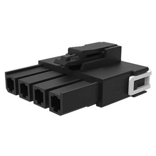 Molex Female PCB Connector Housing 7 Way 1 Row Straight 5.7 mm Pitch Nylon Cable Mount 200456-1217