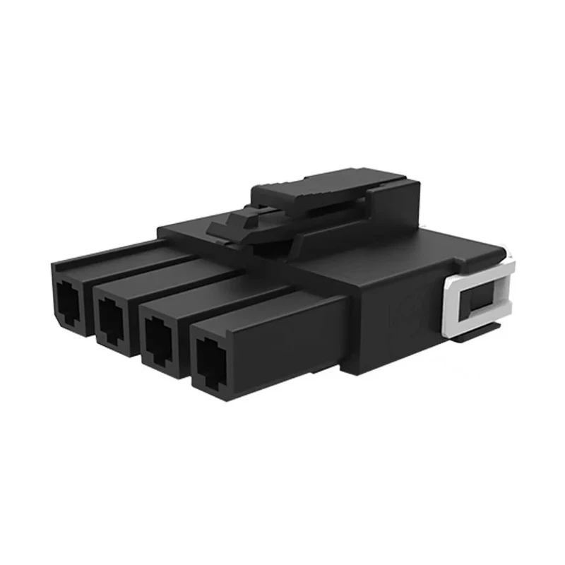 Molex Female PCB Connector Housing 7 Way 1 Row Straight 5.7 mm Pitch Nylon Cable Mount 200456-1217