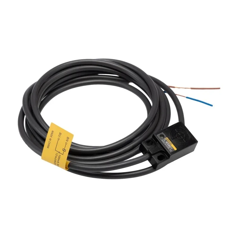 Omron Block Inductive Proximity Sensor M3 Thread Size 2-Wire Cable Output 5 mm Detection Range TL-W5MD1 2M
