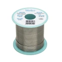 Weller Lead Free Solder Wire, 1 mm Diameter, Rosin Flux, 217°C Melting Point, 100g Weight T0051388899