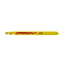Starrett Bi-Metal 8 Teeth Per Inch Jigsaw Blade for Porcelain, Veneer, Nail Embedded Wood, Sheet Metal, Aluminium BU56-5