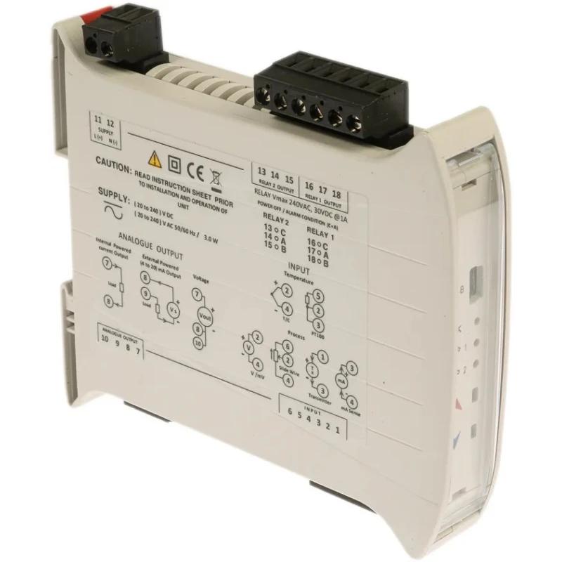 Phoenix Contact Signal Conditioner, Universal Input, Relay, Voltage, Current Output, 20 V ac, 240 V MINI 788-6987