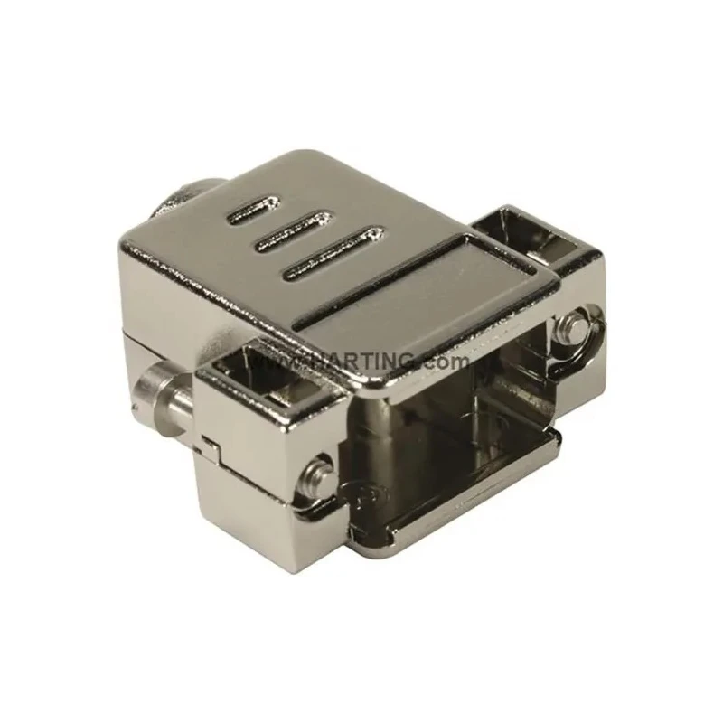 HARTING D-Sub Series Thermoplastic Straight D-Sub Backshell 25 Way Strain Relief 09670250443