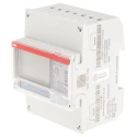 ABB 3 Phase Transformer Connected LCD Energy Meter B24 Series, 1A Current Rating, 7 Digit 2CMA100177R1000 B24 111-100
