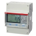 ABB 3 Phase Transformer Connected LCD Energy Meter B24 Series, 1A Current Rating, 7 Digit 2CMA100177R1000 B24 111-100