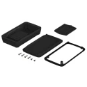 Bopla BoPad Series Black ABS Handheld Enclosure Integral Battery Compartment, IP65, 165 mm x 90 35170025.HMT1 BOP 700 BE4MN