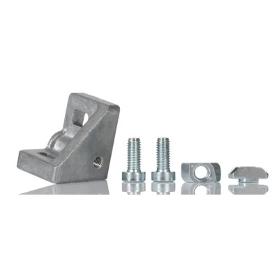 Bosch Rexroth M6 Mounting Bracket Connecting Component for Strut Profile 8 mm Groove Size 8 mm 3842536671