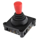 APEM 1000 2-Axis Joystick Conical IP67, 240 V AC, 6A Contact Current 