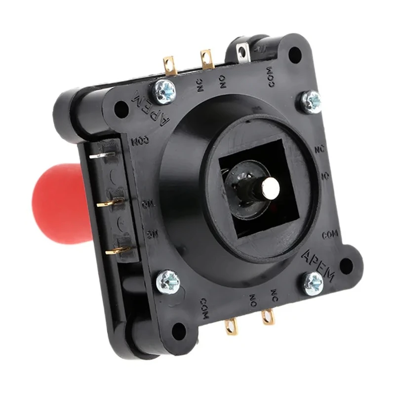 APEM 1000 2-Axis Joystick Conical IP67, 240 V AC, 6A Contact Current 
