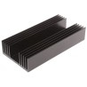 RS PRO Aluminium Heatsink Universal Rectangular Alu 0.5°C/W Thermal Resistance 50 mm x 250 mm x 125 mm 789-8570