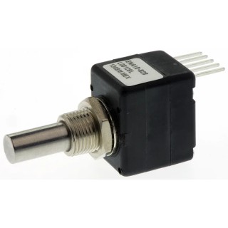 Bourns 5V DC 128 PPR Pulse Optical Encoder with 6.342 mm Plain Shaft, Bracket Mount, Axial ENA1D-B28-L00128L