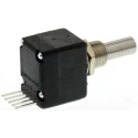 Bourns 5V DC 128 PPR Pulse Optical Encoder with 6.342 mm Plain Shaft, Bracket Mount, Axial ENA1D-B28-L00128L