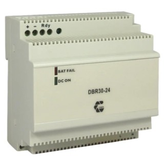 Chinfa DBR Din Rail Battery Charger for 27.2V DC Lead Acid Batteries 4.5 A 68W DBR30-24