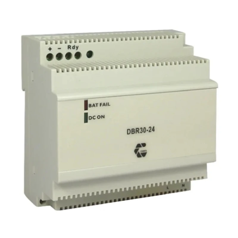 Chinfa DBR Din Rail Battery Charger for 27.2V DC Lead Acid Batteries 4.5 A 68W DBR30-24