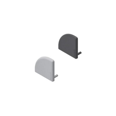 Bosch Rexroth Grey Black Polypropylene 30 x 30 mm Strut Profile End Cap 3842548776