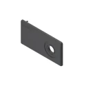 Bosch Rexroth Black Polypropylene End Cap for 45 x 90 mm Strut Profile 3842548805