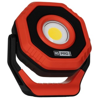 RS PRO Rechargeable COB LED Floodlight Work Light 1500 lm USB Plug IP65 200-6750