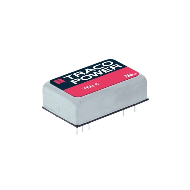 TRACOPOWER TEN 8 DC/DC Converter, 5V DC Output, 1.5A, 75V DC Max Input, 36V Min Input, 8W, Through Hole, DIP TEN 8-4811