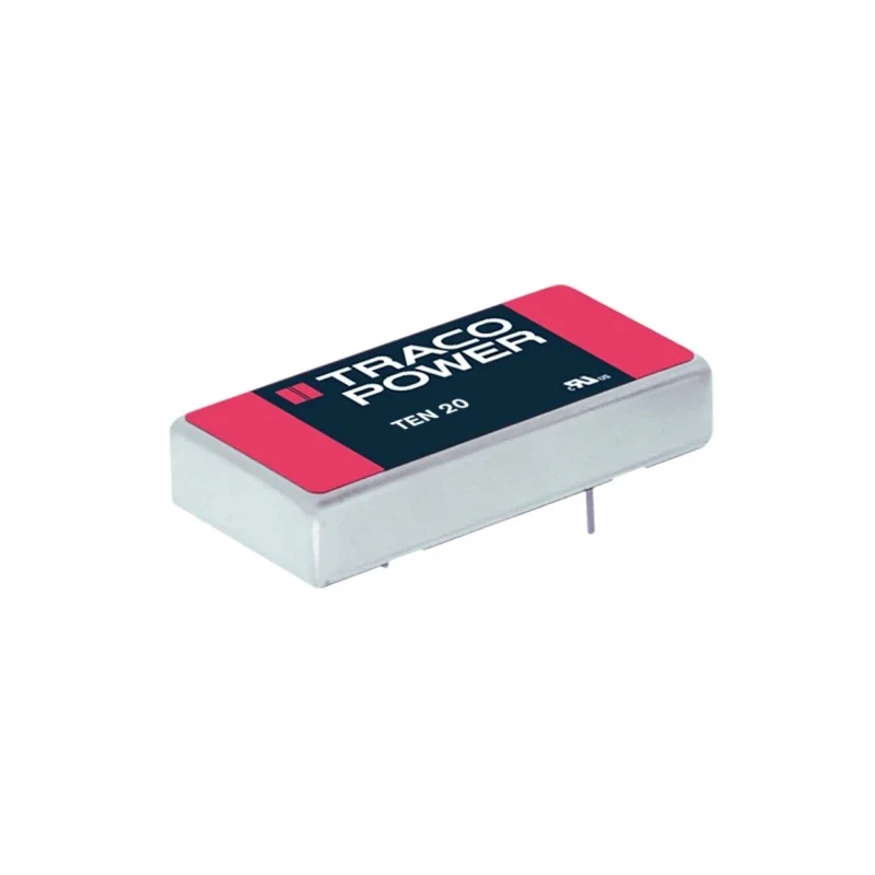 TRACOPOWER DC/DC Converter, 15V DC, 670 mA Output, 18V DC Input, 9V DC Minimum Input, 20W Output Power, Through TEN 20-1223