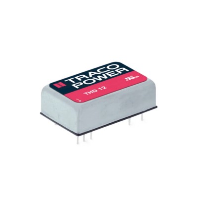 TRACOPOWER DC/DC Converter 3.3V 3.5 A 75V/36V Input 12W Through Hole DIP Package THD 12-4810