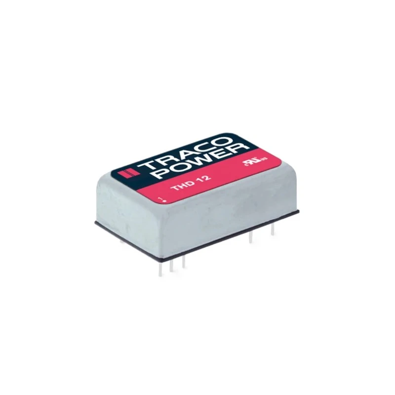 TRACOPOWER DC/DC Converter 3.3V 3.5 A 75V/36V Input 12W Through Hole DIP Package THD 12-4810