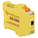 Brainboxes Ethernet Media Converter RJ45 Single Mode 10.1Gbps Half Duplex 