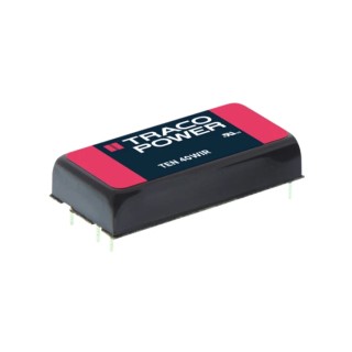 TRACOPOWER DC/DC Converter Dual Output 24V DC 833mA 36V DC Input 9V Input 40 W Through Hole Metal Package TEN 40-2425WIR