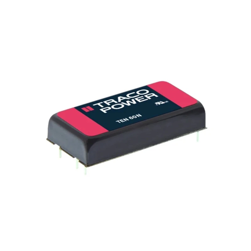 TRACOPOWER High Efficiency 60W Dual Output DC/DC Converter 24V DC 1.25A Input 18-36V PCB Metal Case TEN 60-2425N