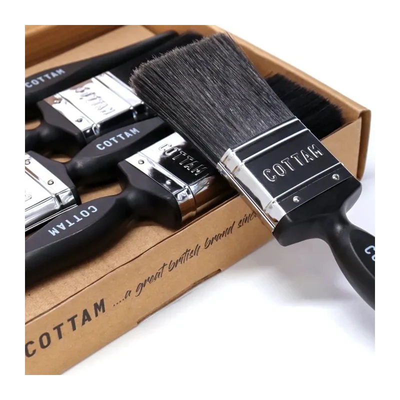 Cottam Medium 50 mm Synthetic Paint Brush with Flat Bristles 200-9212