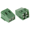 RS PRO PCB Terminal Block, 2-Contact, 5 mm Pitch, 1 Row, 16A, 300V, Polyamide Housing 790-1165