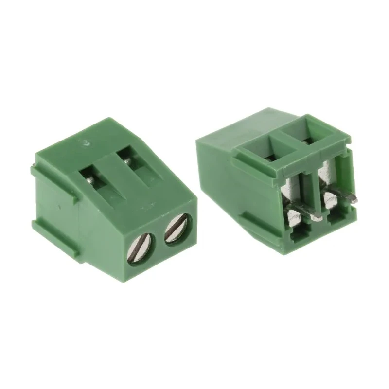 RS PRO PCB Terminal Block, 2-Contact, 5 mm Pitch, 1 Row, 16A, 300V, Polyamide Housing 790-1165