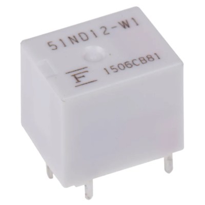 Fujitsu PCB Automotive Relay 12V Coil Voltage 25A Switching Current SPDT FBR51ND12-W1