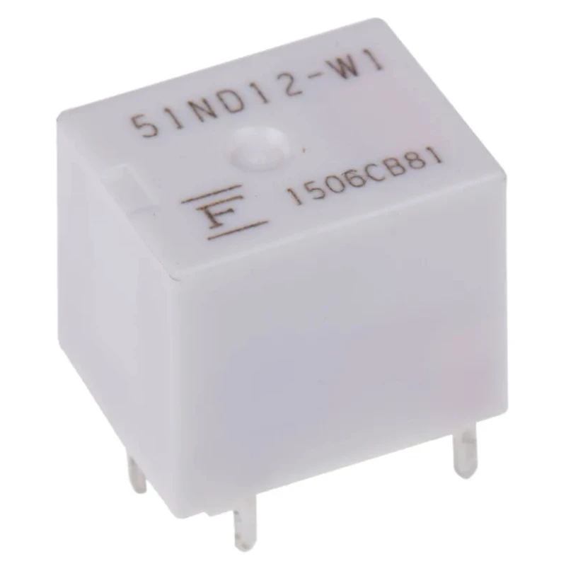 Fujitsu PCB Automotive Relay 12V Coil Voltage 25A Switching Current SPDT FBR51ND12-W1