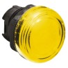 Lovato Yellow Pilot Light Head 22 mm Cutout Platinum Series LPL5