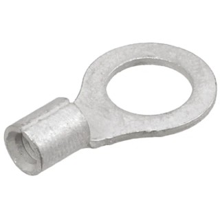 Molex Versakrimp Uninsulated Ring Terminal M8 Stud Size 14 AWG 10 AWG Wire Size Grey 19323-0015