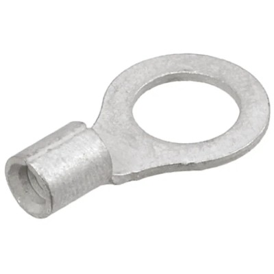 Molex Versakrimp Uninsulated Ring Terminal M8 Stud Size 14 AWG 10 AWG Wire Size Grey 19323-0015