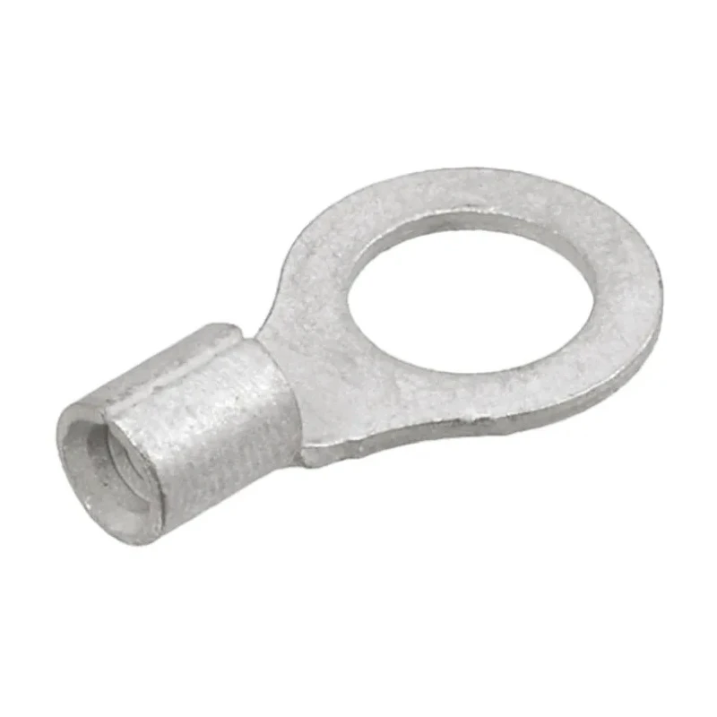 Molex Versakrimp Uninsulated Ring Terminal M8 Stud Size 14 AWG 10 AWG Wire Size Grey 19323-0015