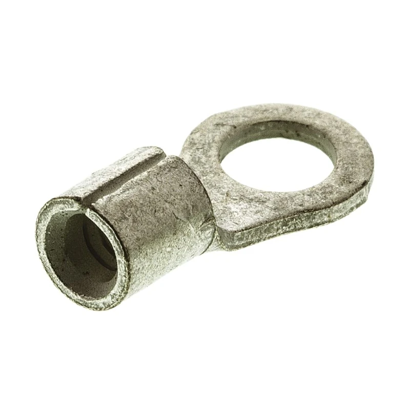 Molex Versakrimp Uninsulated Ring Terminal M3.5 Stud Size 18 AWG to 14 AWG Wire Size Grey 19323-0007