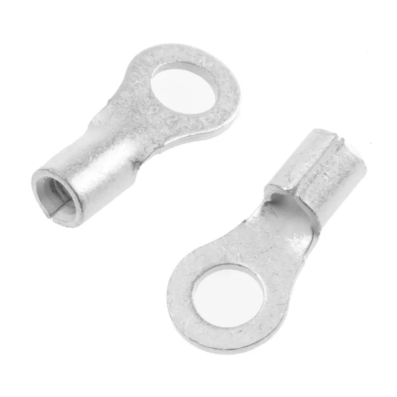 Molex Versakrimp Uninsulated Ring Terminal M5 Stud Size Grey, 13 AWG to 9 AWG Wire Size 19323-0013
