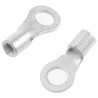Molex Versakrimp Uninsulated Ring Terminal M5 Stud Size Grey, 13 AWG to 9 AWG Wire Size 19323-0013